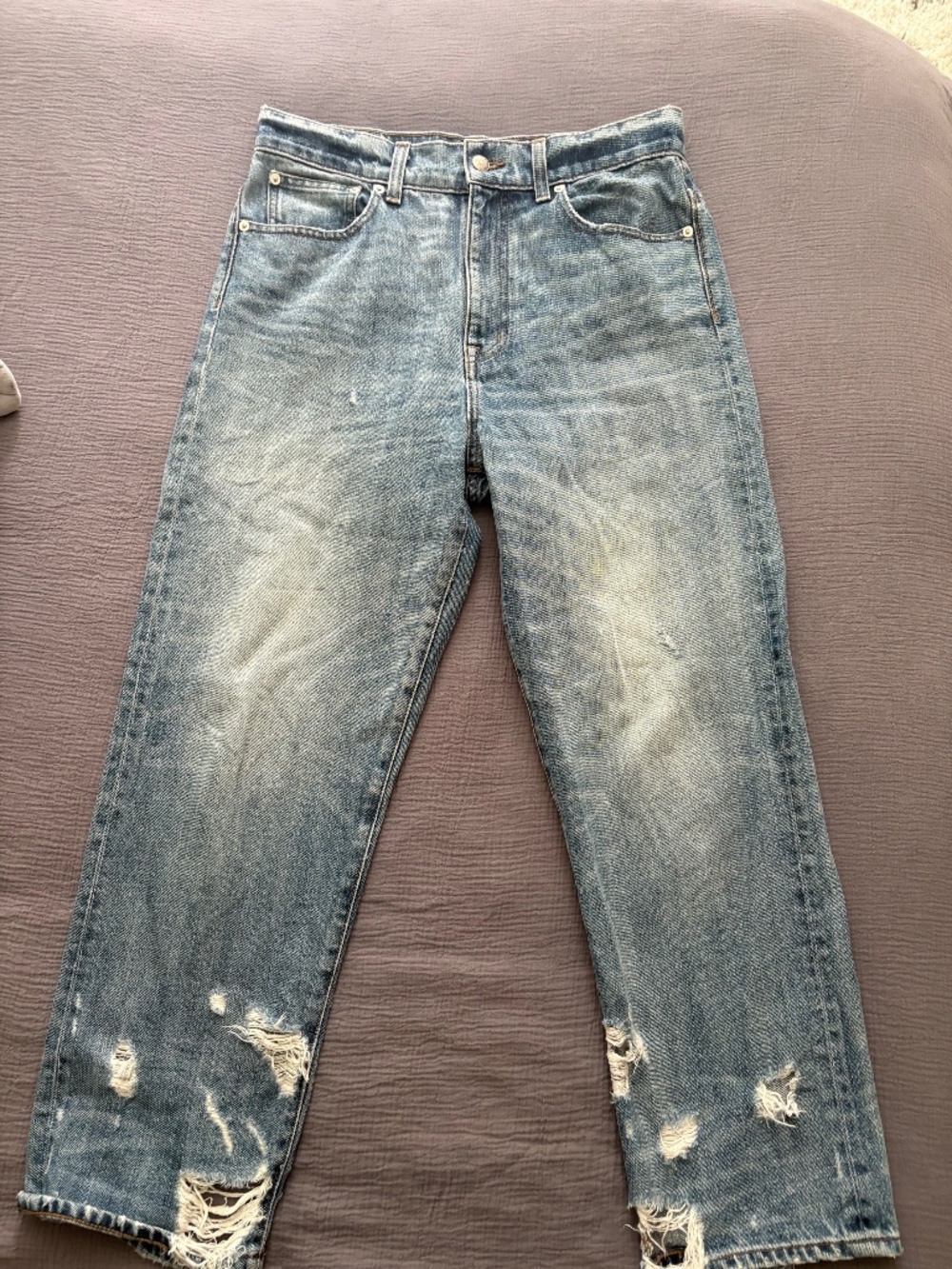 Madewell Rivet and Thread Jeans 28
